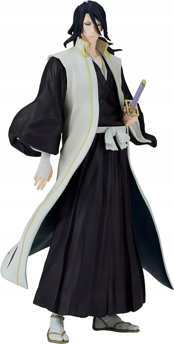 Bleach Anime Figure – Kuchiki Byakuya – Solid and Souls by Banpresto