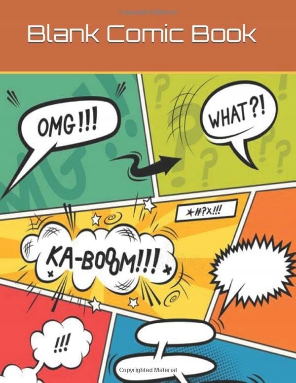 Blank Comic Book: Design Your Own Comics