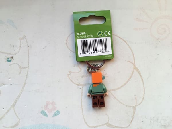 LEGO 853819 Alex the Minecraft Keyring