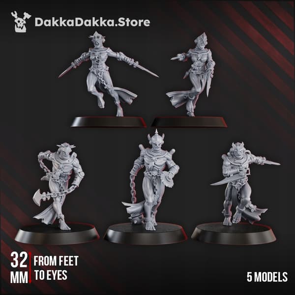 Chained Bloodbearers Squad x5 DakkaDakkaStore