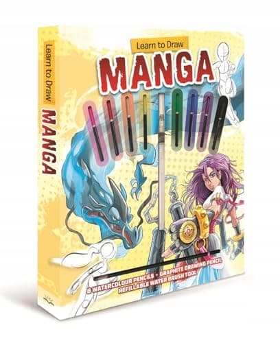 Igloo Books Ltd Manga (With a step-by-step guide and artist’s tools)