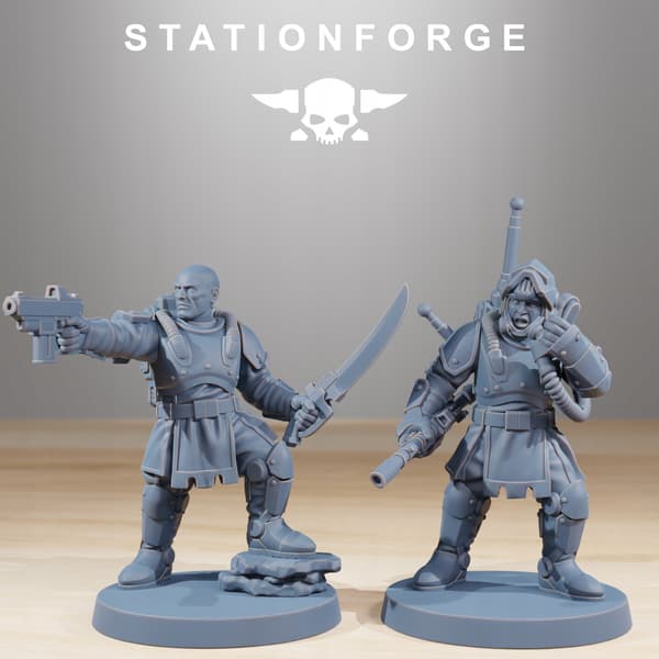 RoyalGuard Infantry – Station Forge – 3D printing