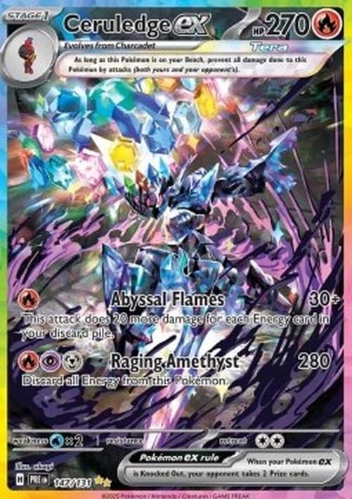 Pokemon Ceruledge ex