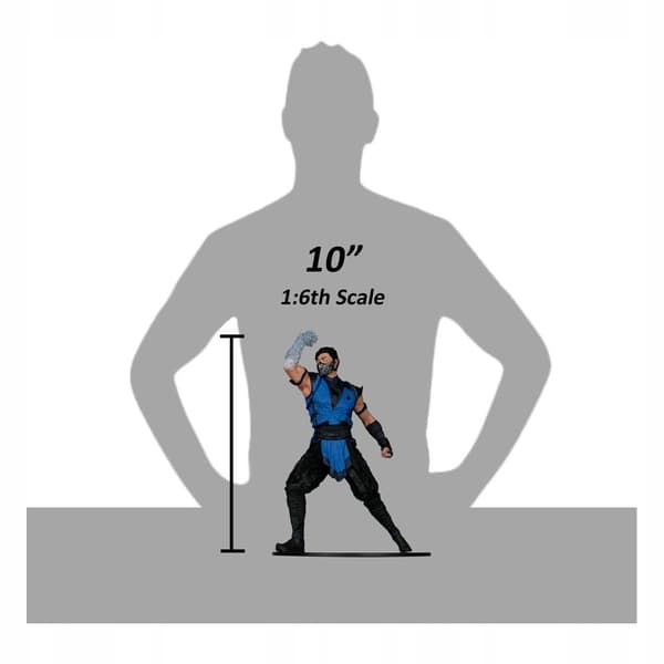 1/6 scale Sub-Zero figurine, 25 cm – Mortal Kombat