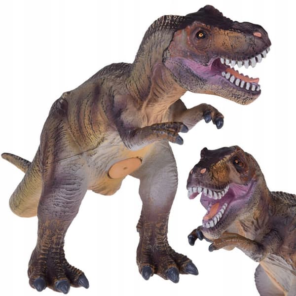 RUBBER ANIMAL FIGURINE – SOFT DINOSAUR TOY