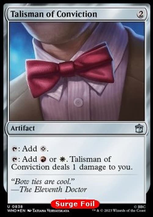 Magic: The Gathering Talisman of Conviction