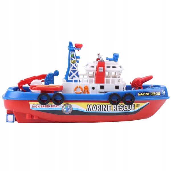 FIRE BOAT FIREMAN TOY FIRE BOAT