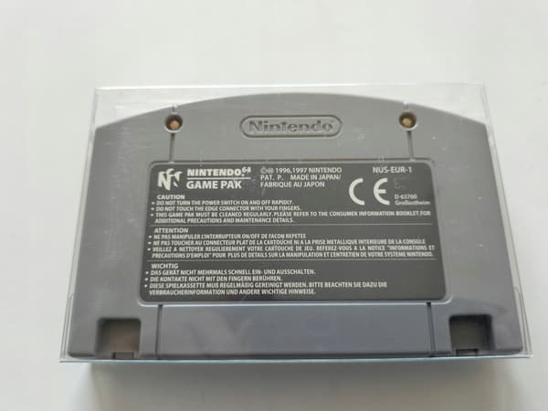 FIGHTERS DESTINY N64 + NINTENDO 64 PROTECTOR * ENG