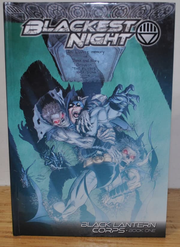 IDEAL Blackest Night: Black Lantern Corps, Book One, Hardback, US edition