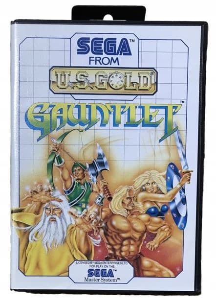 SEGA MASTER SYSTEM GAUNTLET