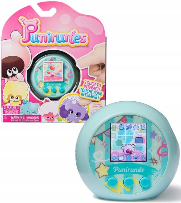 PUNIRUNES DIGITAL PET TO LOOK AFTER SQUISHY INTERACTIVE GAME