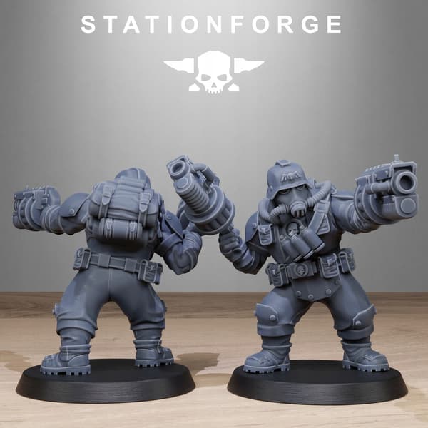 GrimGuard Jungle Fighter Mutants – x10