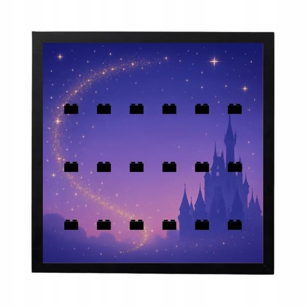 Personalised LEGO Minifigure Display Frame 71024 Disney 2