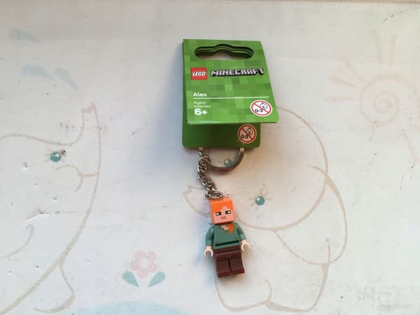LEGO 853819 Alex the Minecraft Keyring