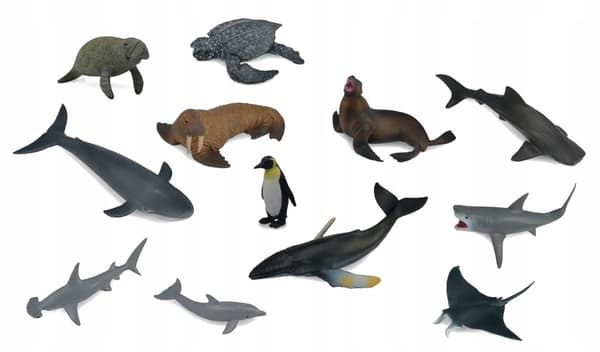 Collecta Mini Plastic Box – Sea Animals
