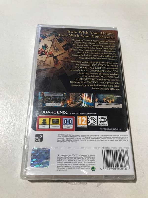 TACTICS OGRE: LET US CLING TOGETHER (PSP)