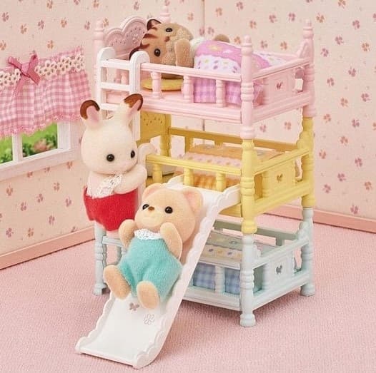 Sylvanian Families Triple Bed