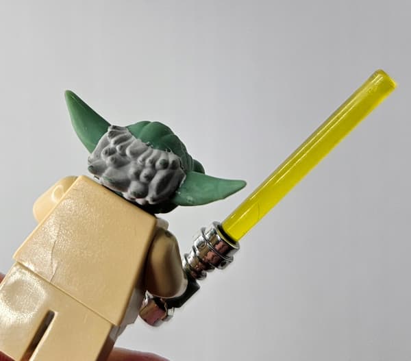 Lego Star Wars minifigure sw0219 Yoda – Clone Wars DEFECT /