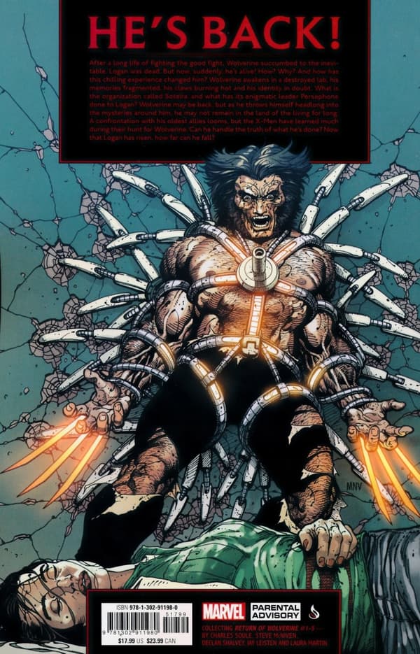 The Return of Wolverine by Charles Soule
