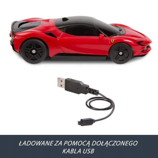 Hot Wheels RC Ferrari SF90 Stradale 1:64 Scale Remote-Controlled Car