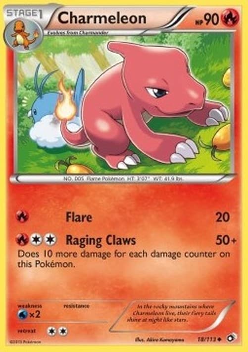 Pokemon TCG Charmeleon
