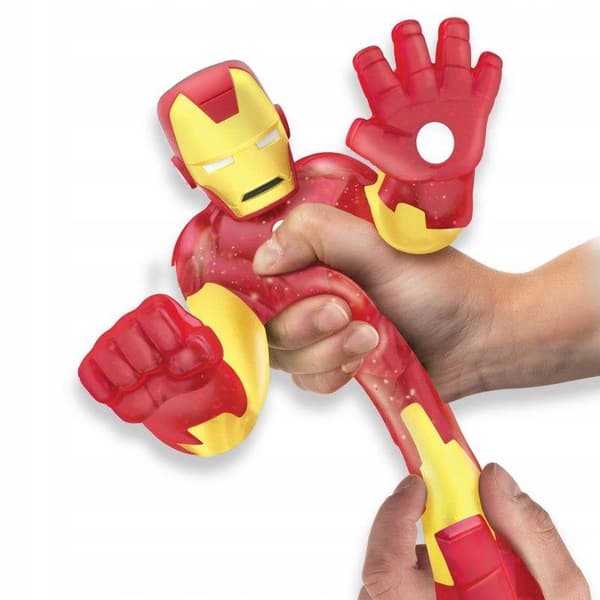 GOO JIT IRON MAN MARVEL HERO SQUISHY FIGURINE