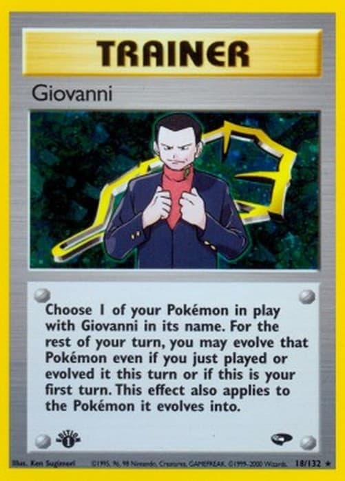 Pokemon TCG Giovanni