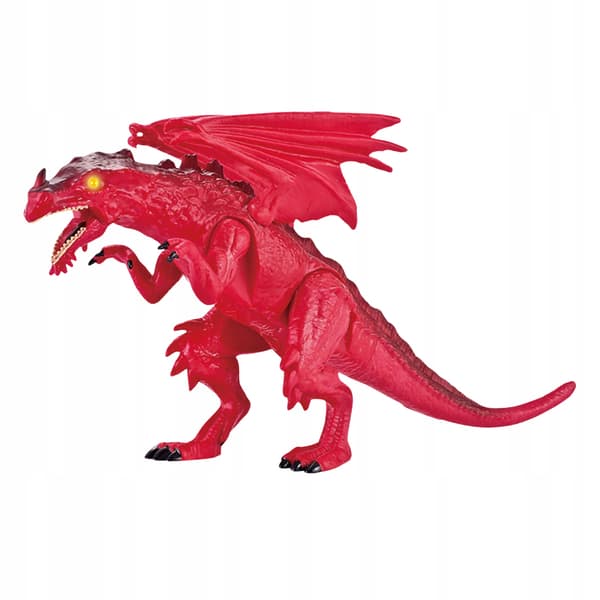 DINOSAUR SET: 4 FIGURES, 2 TREES, SOUND AND LIGHT EFFECTS – A GIFT