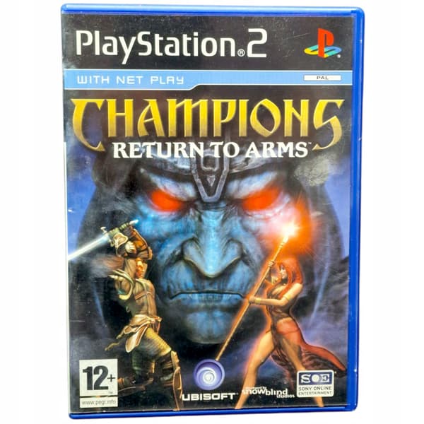 CHAMPIONS RETURN TO ARMS PlayStation 2 (PS2) boxed copy #1