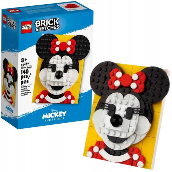 LEGO BRICK SKETCHES SET - 40457 - FRAME WITH MINNIE THE MOUSE