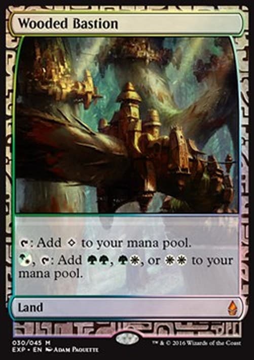 Magic: The Gathering Wooded Bastion
