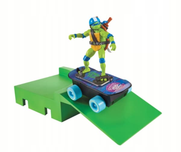 NINJA TURTLE FIGHTERS LEONARDO Skatepark Figure Set