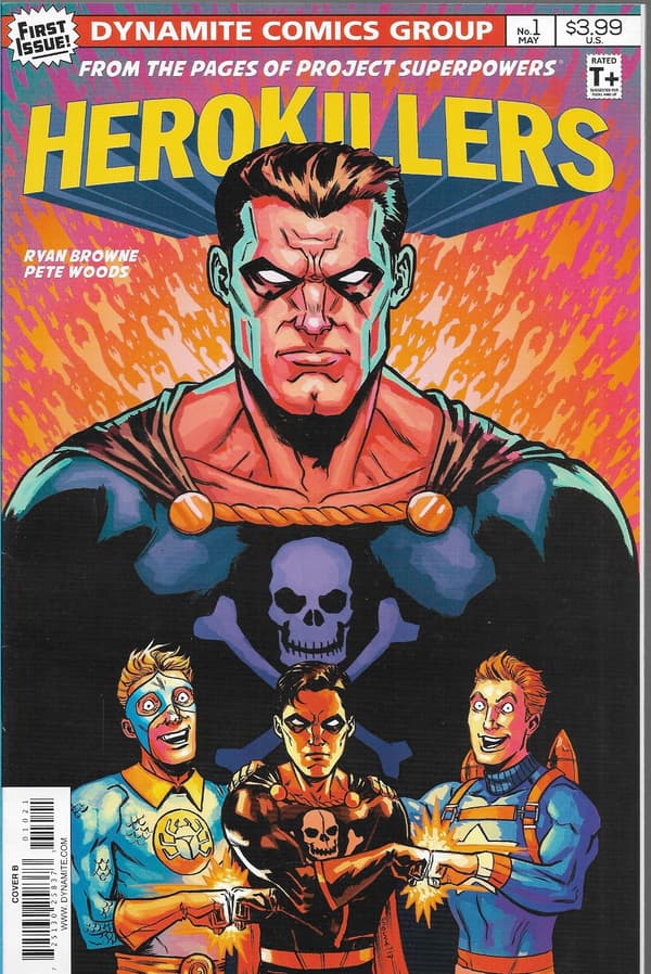 Project Superpowers: Herokillers Comic 1–5/2017 (in English) – Complete Set