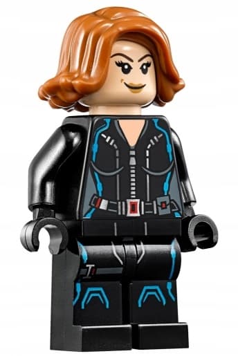 Lego 76050 @@ BLACK WIDOW + MOTOR @@ figure from the set