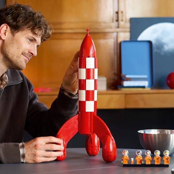 LEGO Ideas Tintin and the Moon Rocket 21367