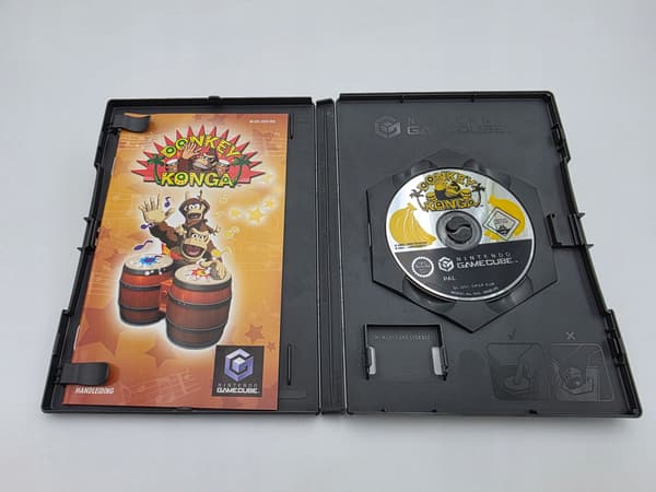 NINTENDO GAMECUBE DONKEY KONGA PAL VERSION – ORIGINAL