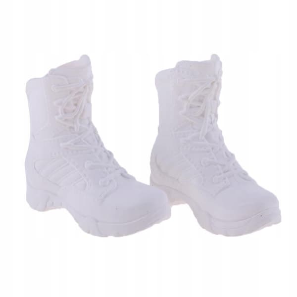 1/6 Scale Policewoman's Boots for 12\ White