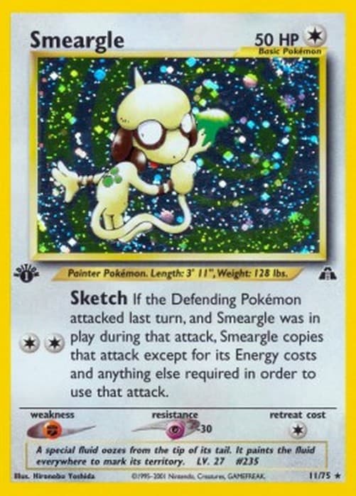 Pokemon TCG Smeargle