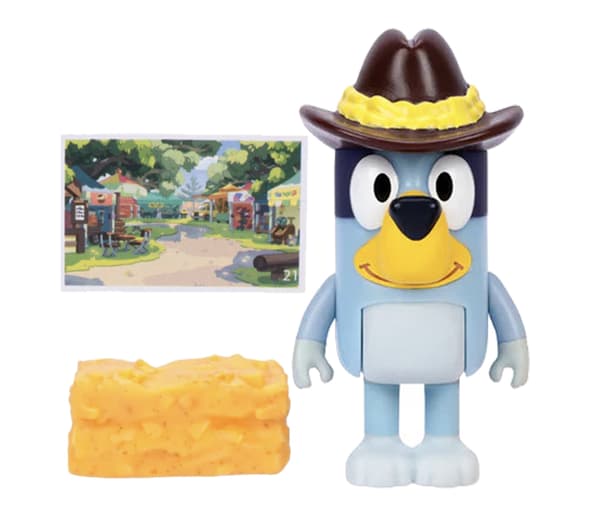 BLUEY 1-PACK BLUEY FIGURINE IN A HAT + HAY 18041/21