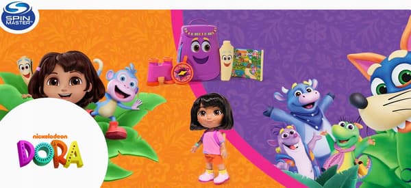 DORA Toy Set: Rucksack with Accessories (4-piece set). Plastic. Ages 3+. Gift