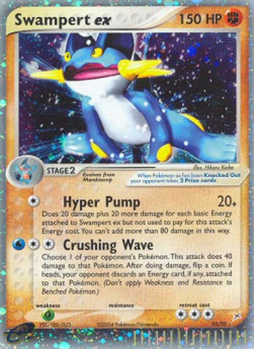 Pokemon Swampert ex