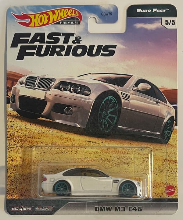 HOT WHEELS BMW M3 E46