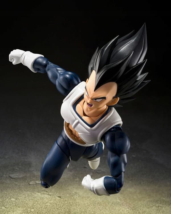 S.H. Figuarts Vegeta Old Battle Clothes - Dra collectable action figure
