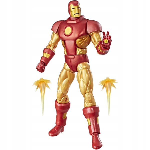 Iron Man (Vintage Series) action figure from the Marvel Legends range