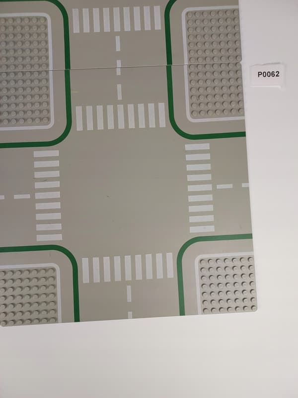 Lego building plates – streets, 32x32, model set, 4 pieces, P062