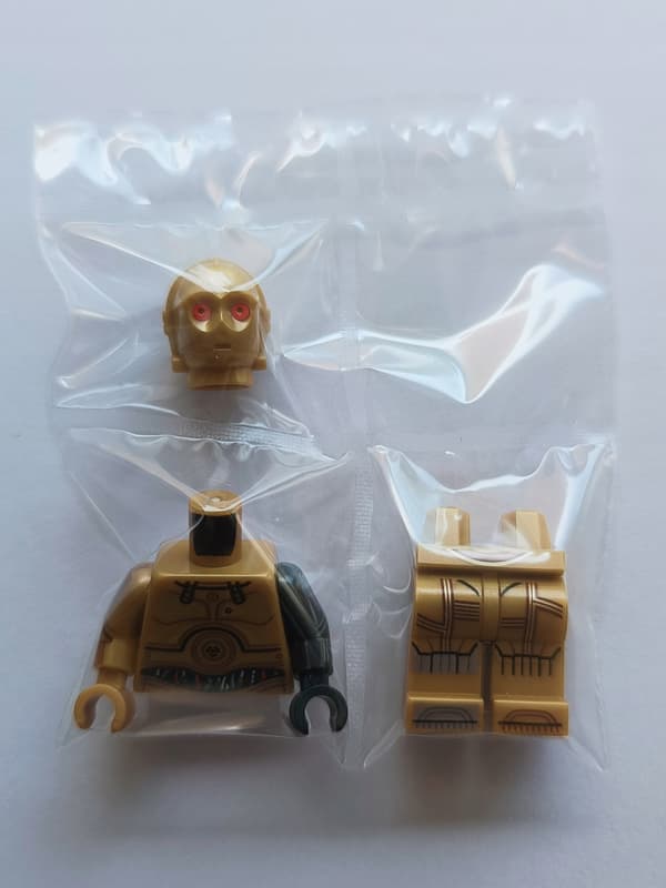 LEGO Star Wars Minifigure 75389 Bounty Hunter C-3PO sw1368