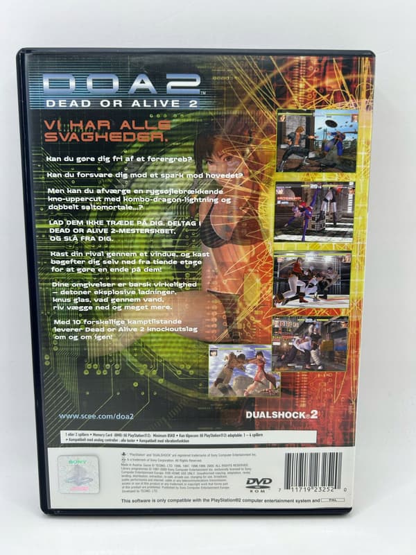 DOA 2 DEAD OR ALIVE 2 PS2 Sony PlayStation 2 (PS2)