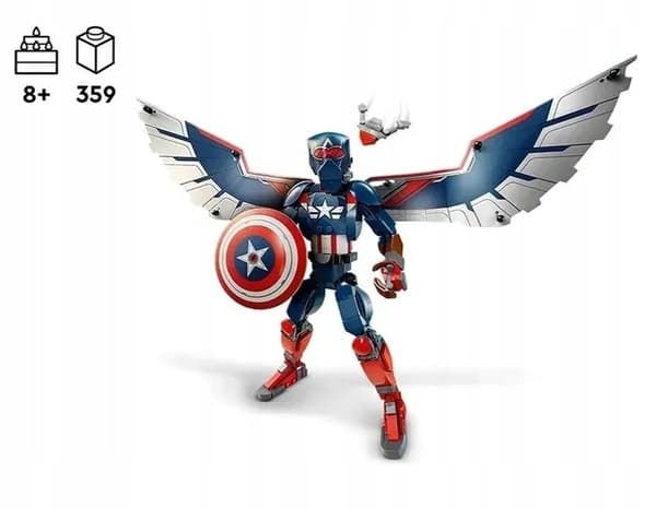 LEGO 76296 Marvel: New Captain America Figure