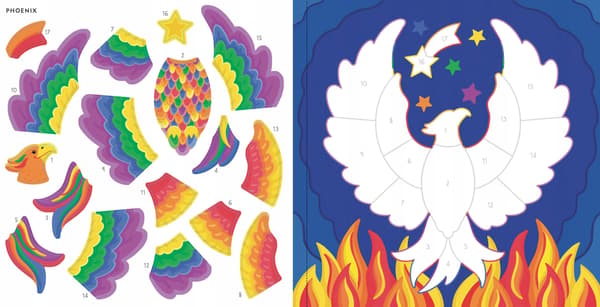 Peter Pauper Press My First Colour-By-Sticker Book – Rainbow Magic