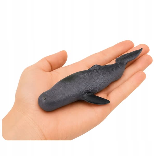 Rubber Fish: Whale Figurine – Stretchable, Realistic Marine Mammal, 18 cm